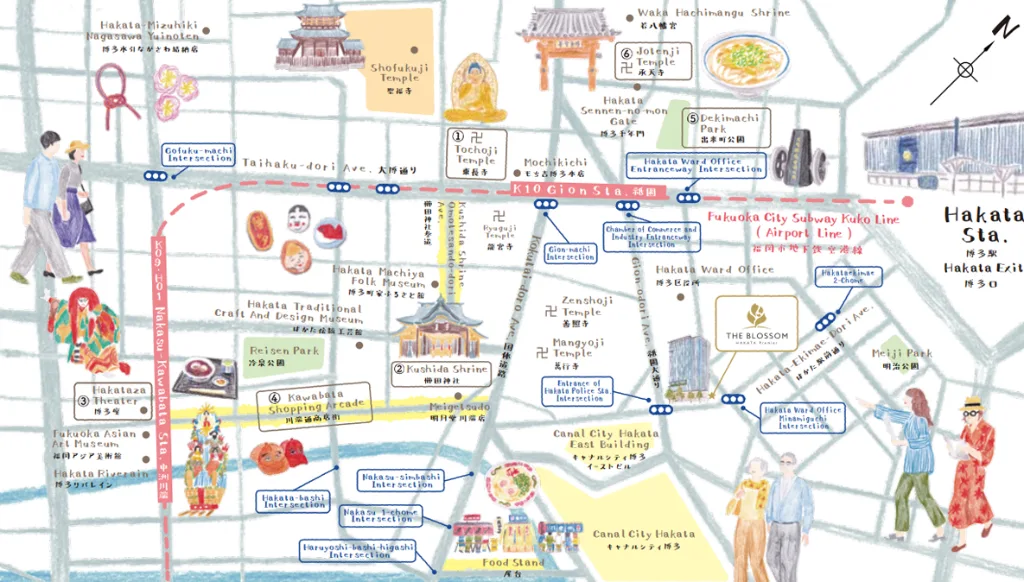 THE BLOSSOM博多Premier（THE BLOSSOM HAKATA Premier）酒店照片 3/3