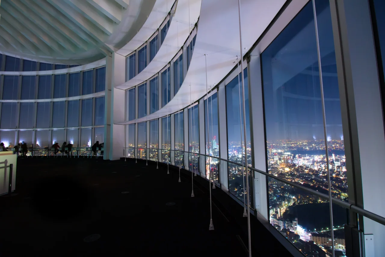 六本木之丘Sky Deck露天觀景台與東京天際線
