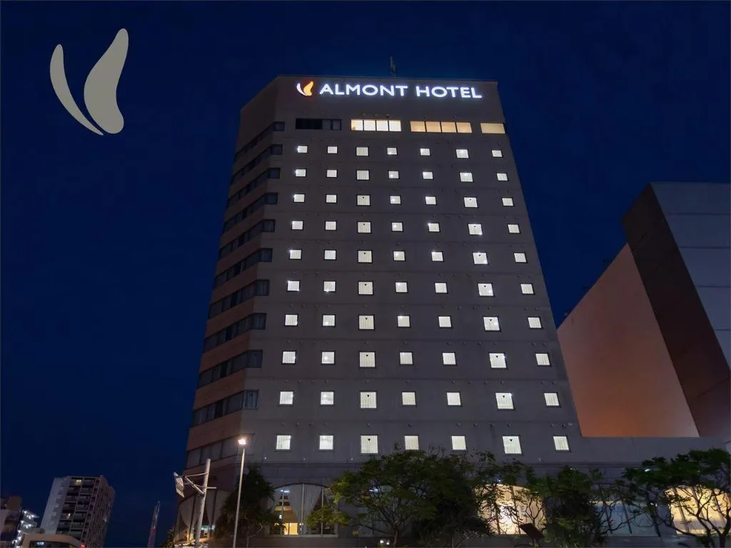那霸歌町阿爾蒙特飯店外觀(Almont Hotel Naha Omoromachi)