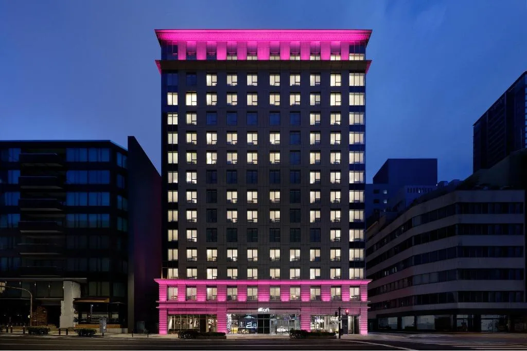 堂島雅樂軒酒店客房（Aloft Osaka Dojima）