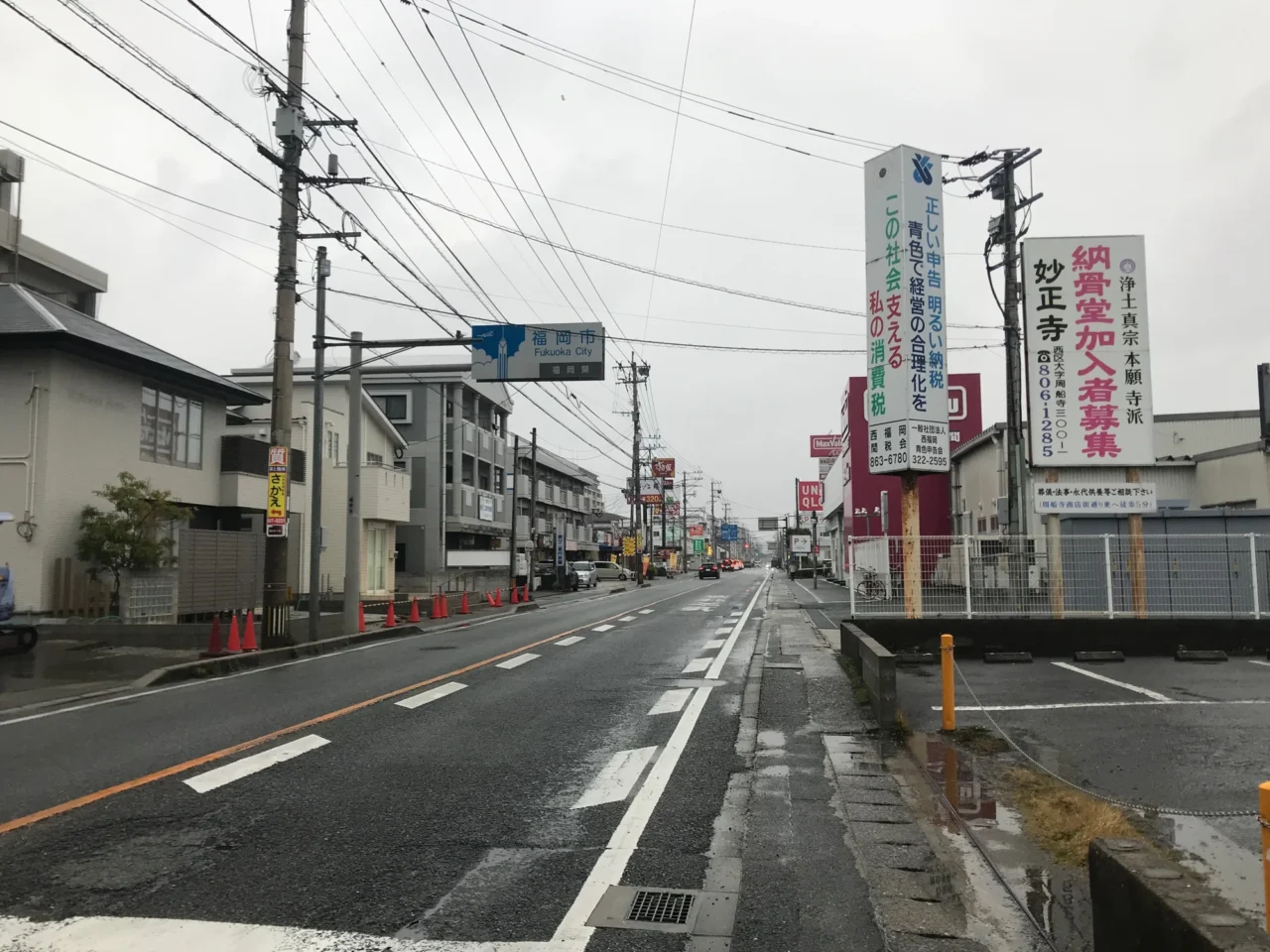 福岡市區到糸島櫻井二見浦交通路線示意圖
