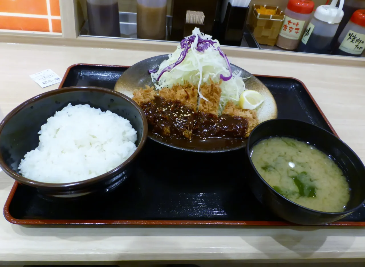 名古屋味噌豬排定食
