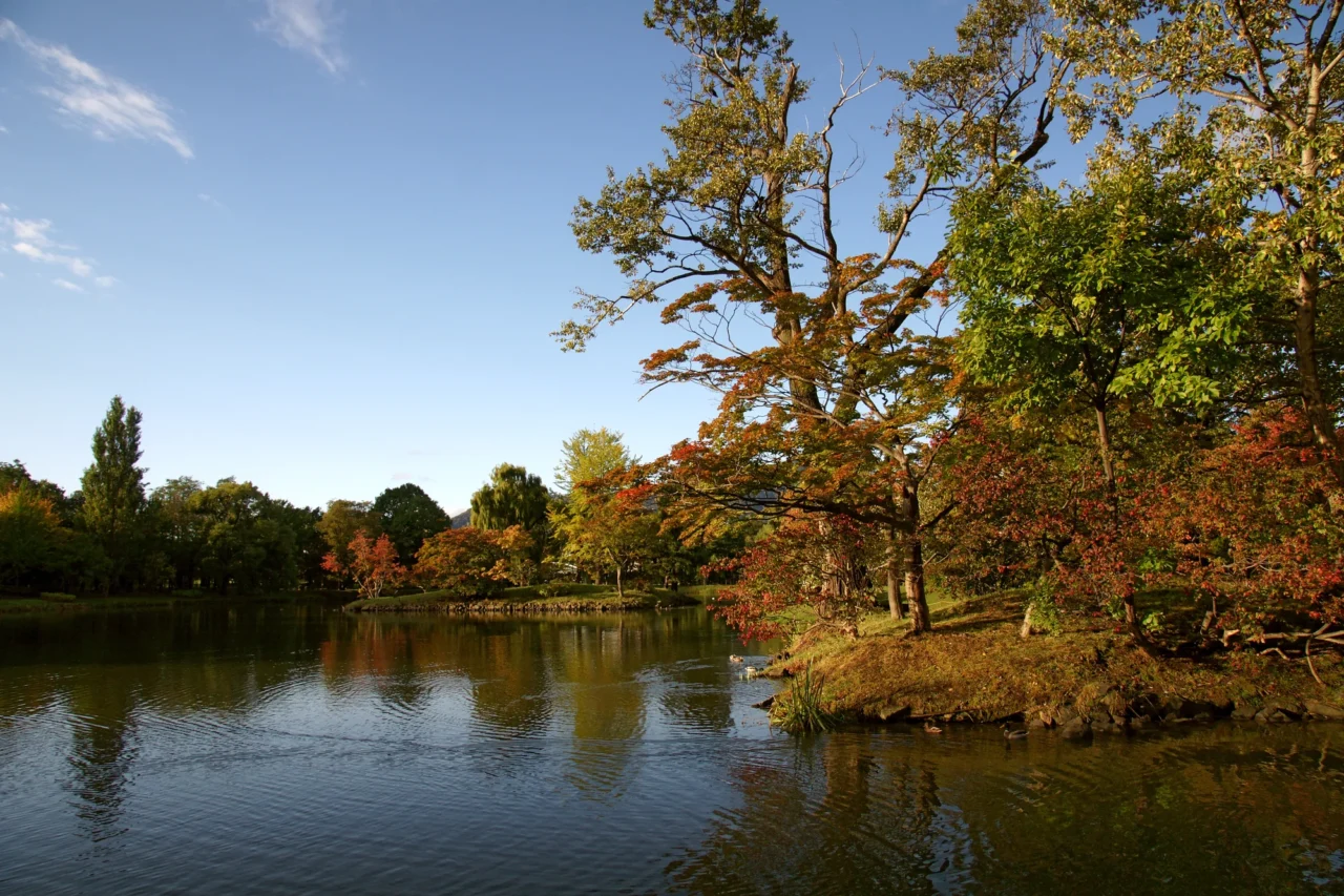 北海道立文學館 中島公園 外觀