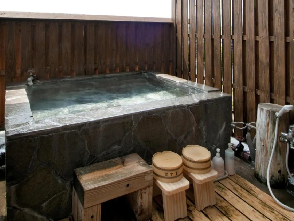 別府寶莊酒店溫泉浴池(Ryokan Hozanso)
