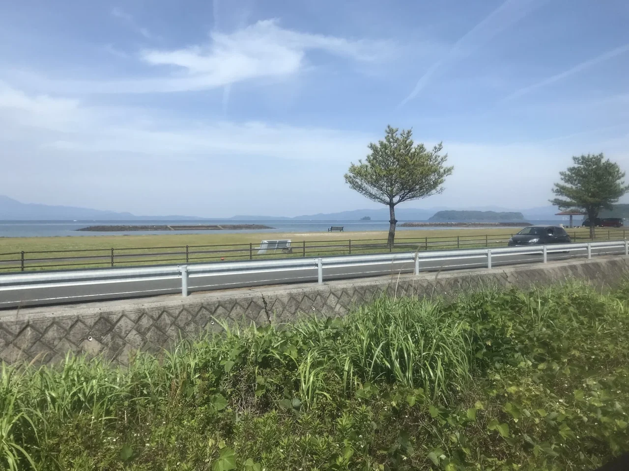 知林ヶ島離島遠景，鹿兒島指宿近郊無人島