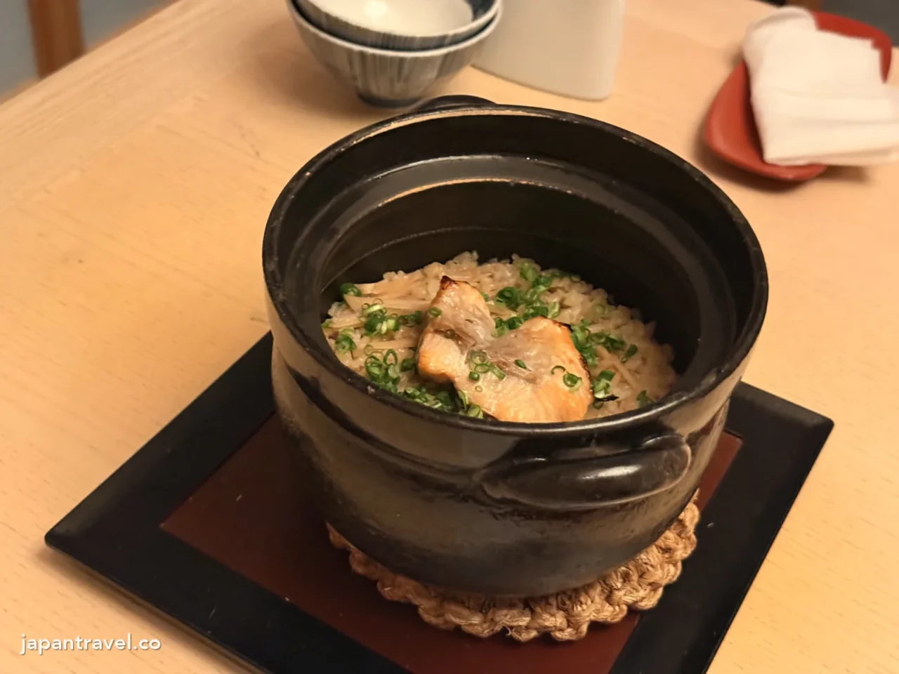 庵都晚餐的土鍋炊飯