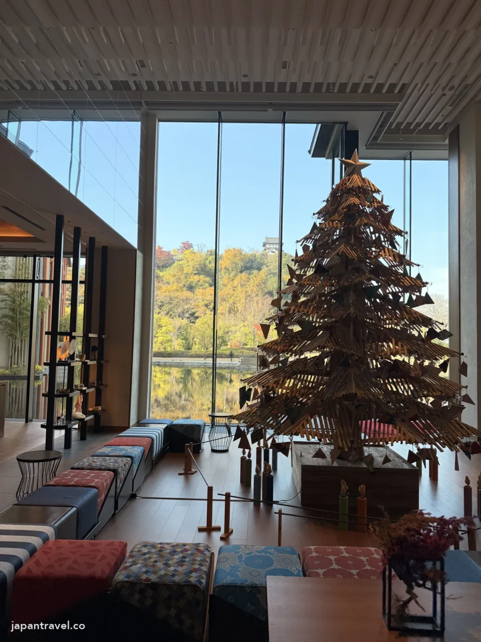 犬山有樂苑花園英迪格酒店2025年12月的聖誕樹