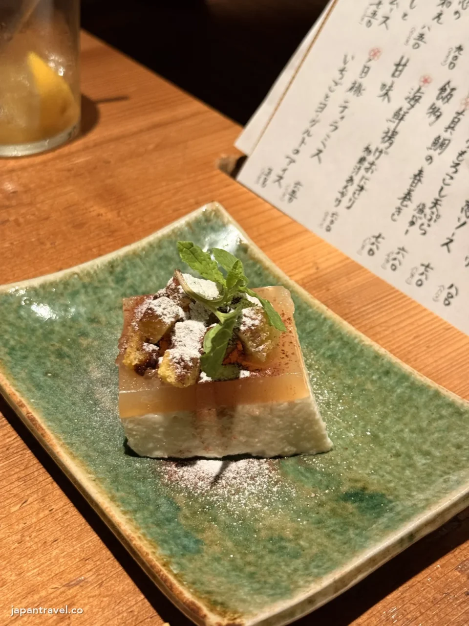 京都一芯的甜品