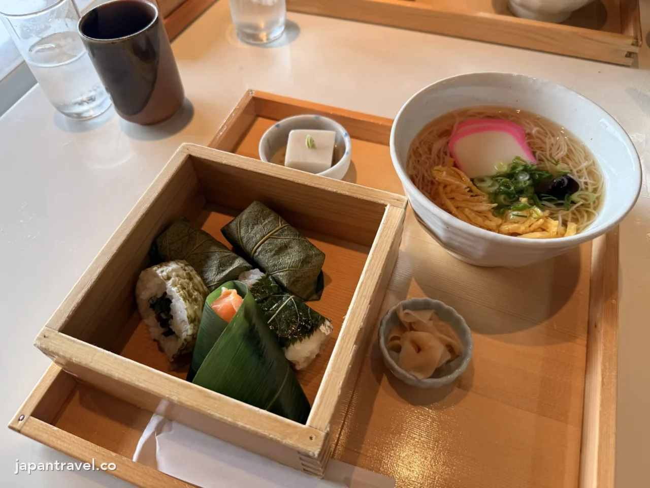 奈良的柿葉壽司午餐套餐
