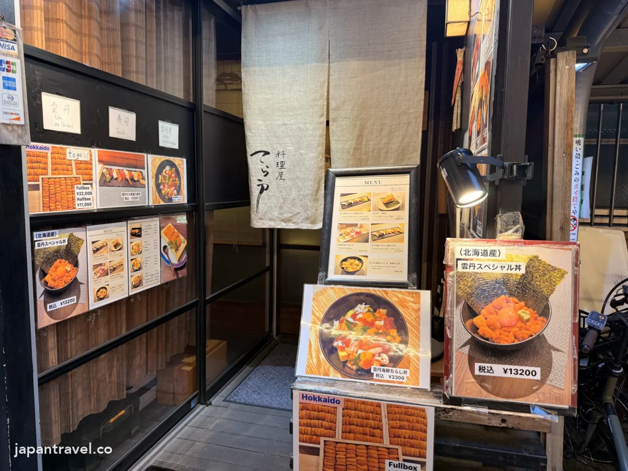 京都錦市場附近的壽司店料理屋てら戸