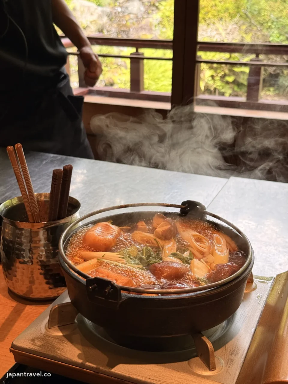 大力邸在桌上小鍋煮的鍋物