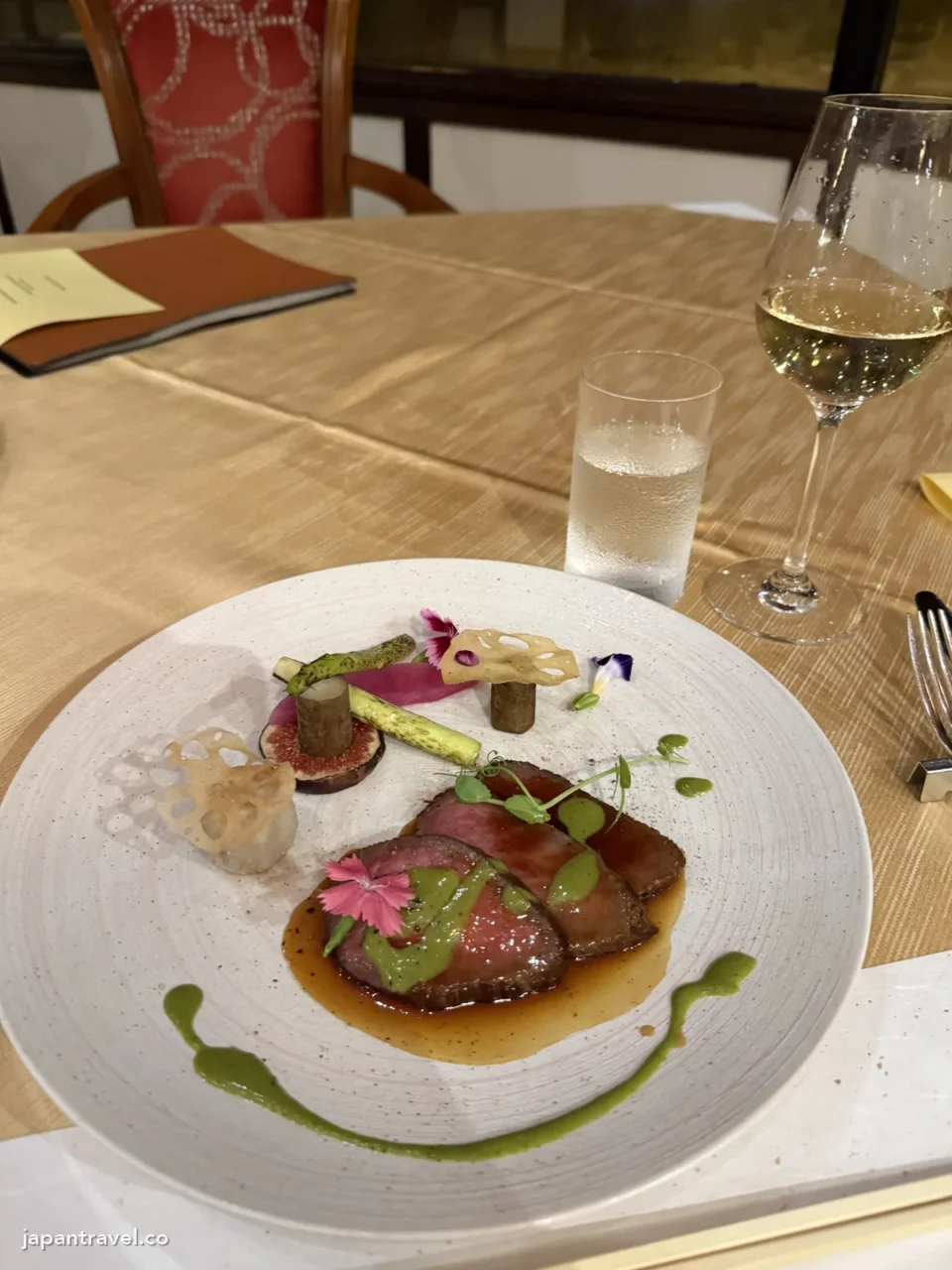 雲仙九州酒店晚餐的牛排