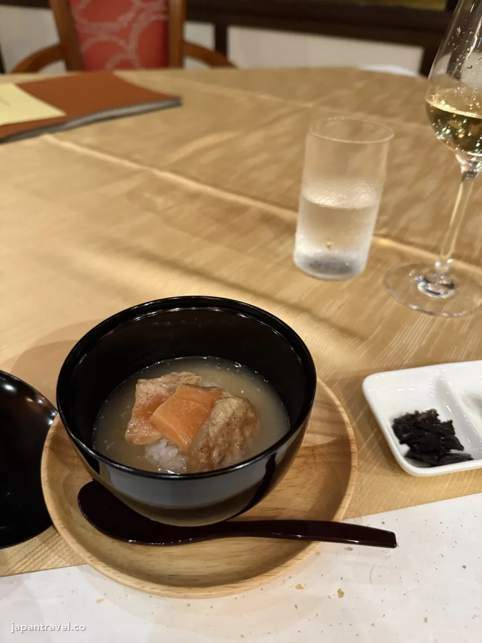 雲仙九州酒店晚餐的茶漬