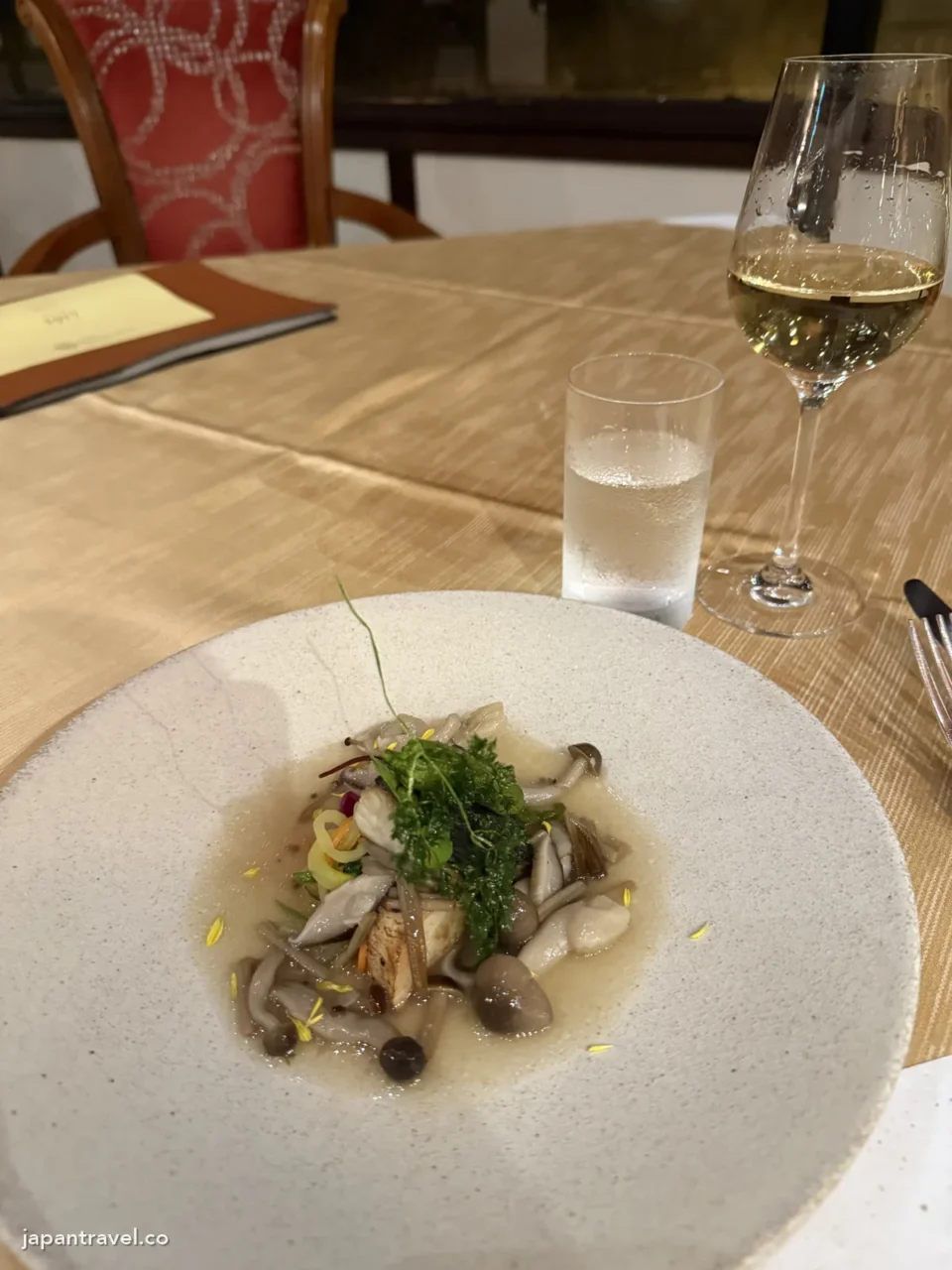 雲仙九州酒店晚餐的魚料理