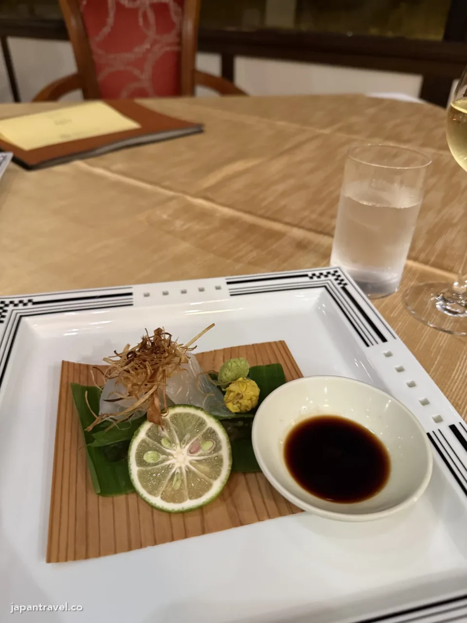 雲仙九州酒店晚餐的刺身