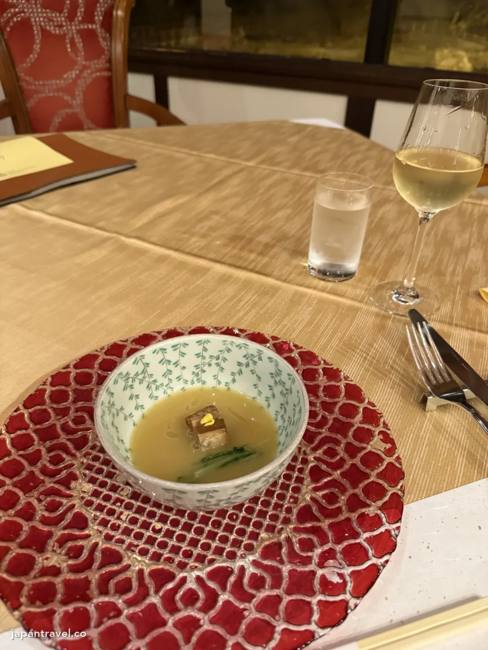 雲仙九州酒店晚餐的湯品